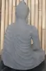 Product image 4 of the product “Sitting buddha, „Gandhara“  cast lava stone, handcrafted & coloured, 50cm height ”
